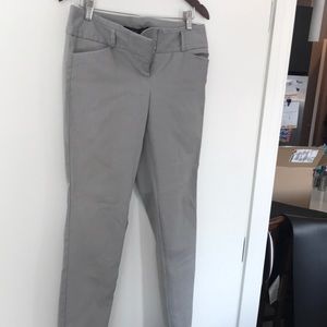Grey skinny pants
